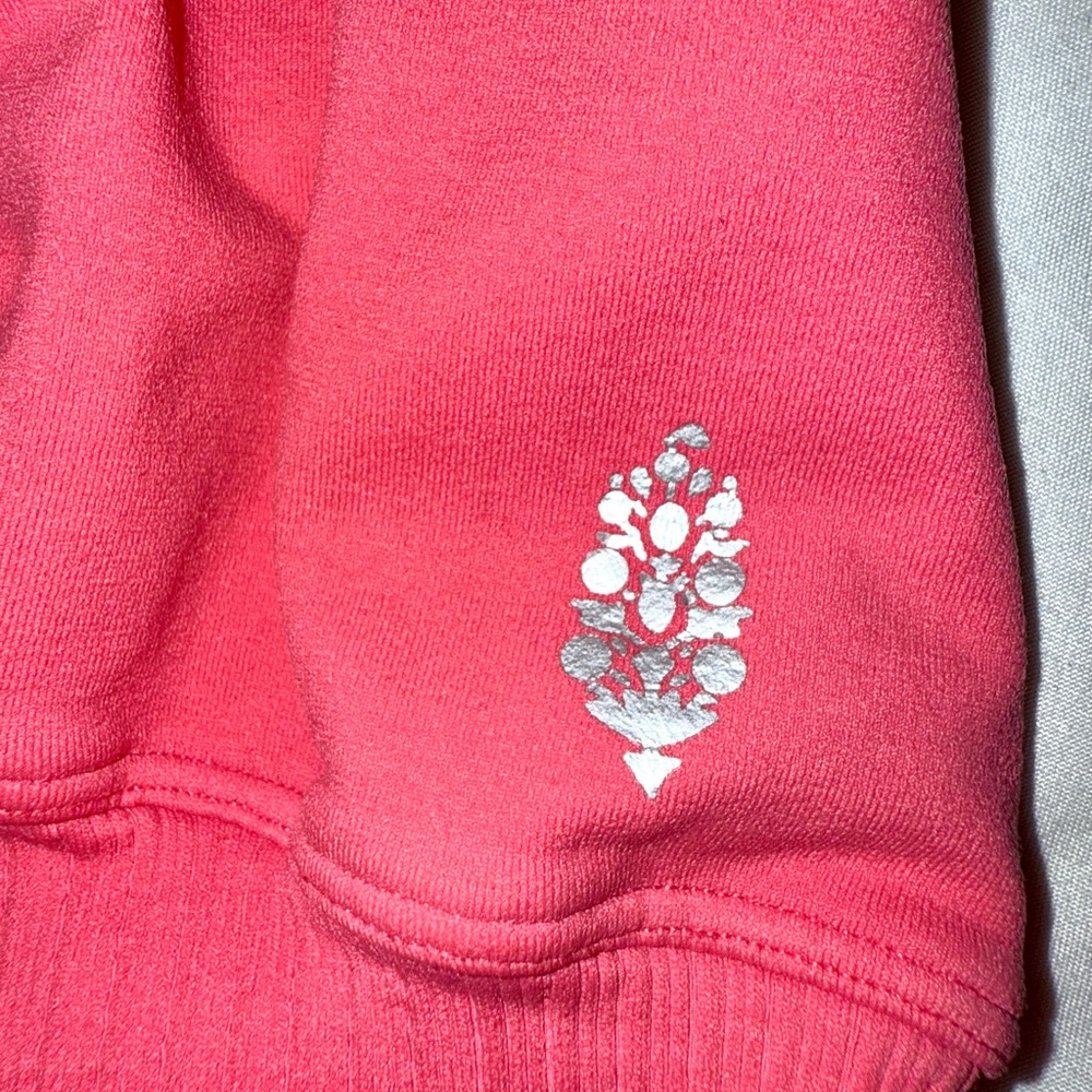 NWOT LuluLemon Long Line Energy Sports Bra Strappy Back — Size Large — Red/Pink - Picture 3 of 5
